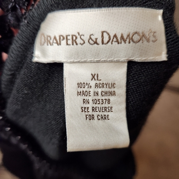 Draper's and Damon's Crochet Neck Sweater - Picture 5 of 5